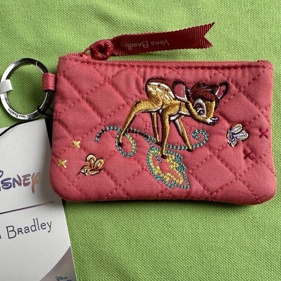 VERA BRADLEY DISNEY BAMBI ZIP ID CASE:NWT BAMBI - Picture 2 of 12